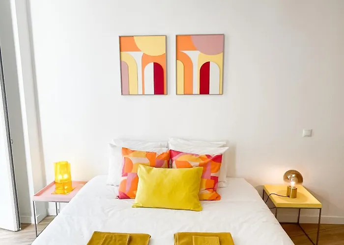 Luxury In Chiado 1 Br 아파트 리스본